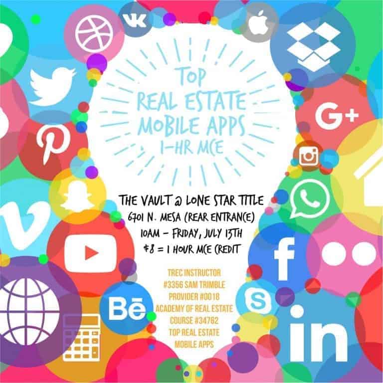 Top REal Estate Mobile Apps 1 HR MCE July