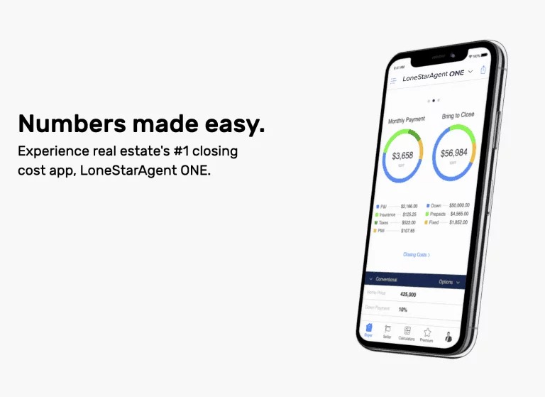 Lone Star Agent ONE - Numbers made easy