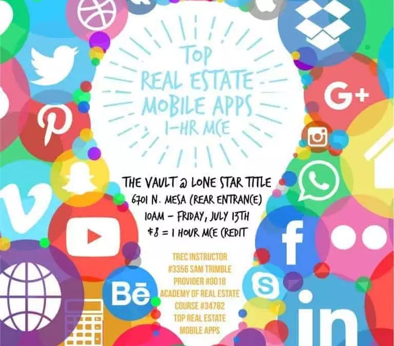 Top REal Estate Mobile Apps 1 HR MCE July