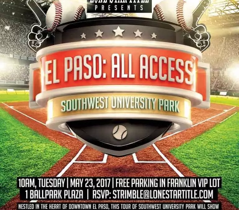 El Paso All Access Southwest Eniversity Park 2017